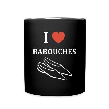 Slippers Humor - Full Colour Mug - black - Front