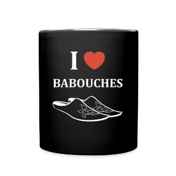 Slippers Humor - Full Colour Mug - black - Front