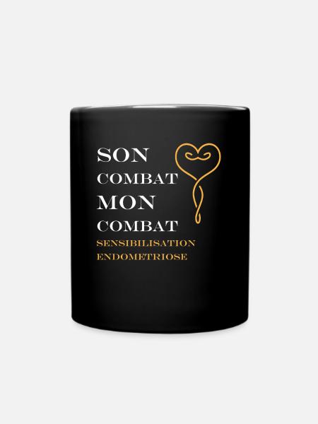sensibilisation endométriose - Mug uni - noir