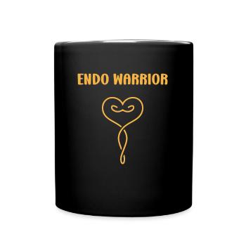 sensibilisation endométriose - Mug uni - noir - Devant