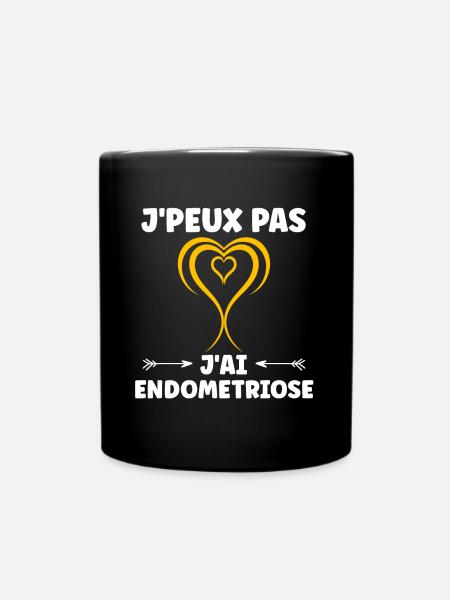 sensibilisation endométriose - Mug uni - noir