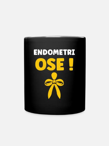 sensibilisation endométriose - Mug uni - noir