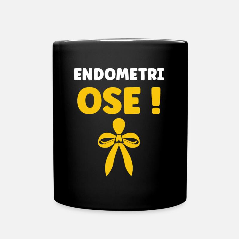 sensibilisation endométriose - Mug uni - noir