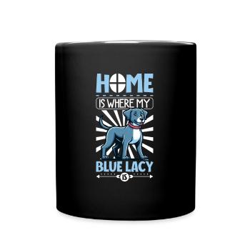 Accueil - Blue Lacy - Mug uni - noir - Devant