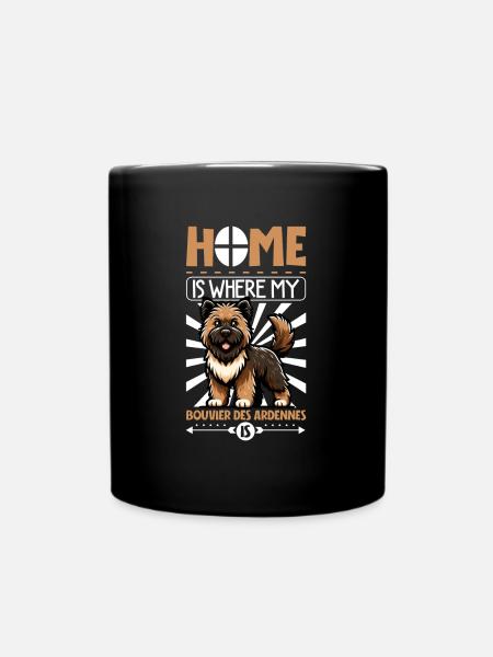 Accueil - Bouvier des Ardennes - Mug uni - noir
