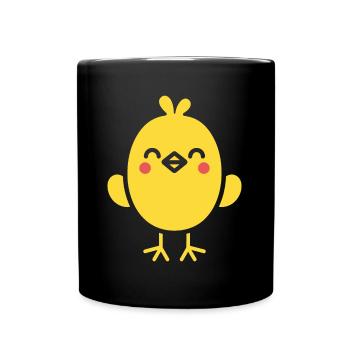 chick - Full Colour Mug - black - Front