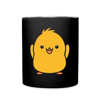 chick - Full Colour Mug - black - Front