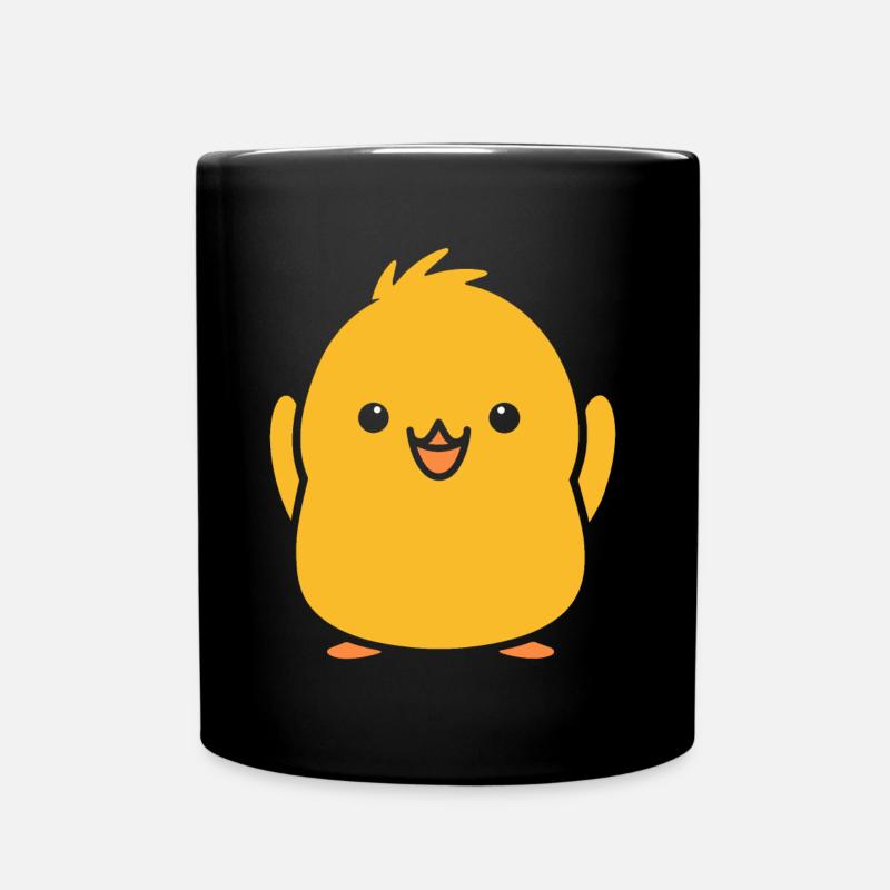 poussin - Mug uni - noir