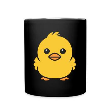 chick - Full Colour Mug - black - Front