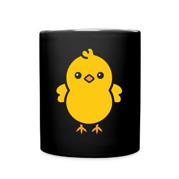 chick - Full Colour Mug - black - Front