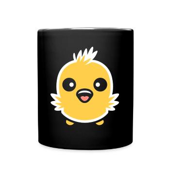 chick - Full Colour Mug - black - Front