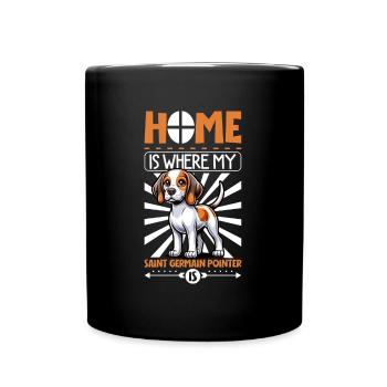 Home - Braque Saint-Germain - Full Colour Mug - black - Front