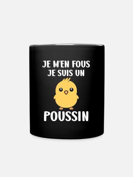 Humour bébé poussin - Mug uni - noir