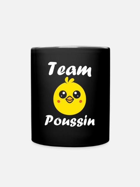 Humour petit poussin - Mug uni - noir