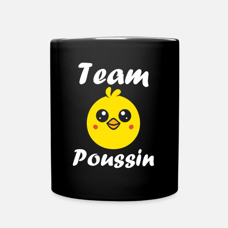 Humour petit poussin - Mug uni - noir