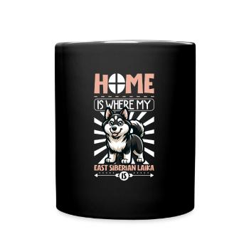 Accueil - Laïka de Sibérie orientale - Mug uni - noir - Devant