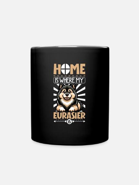 Accueil - Eurasier - Mug uni - noir