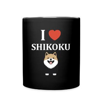 Shikoku - Full Colour Mug - black - Front