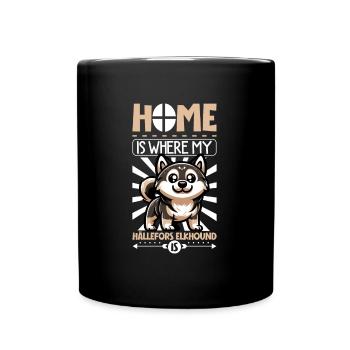 Page d’accueil - Hälleforshund - Mug uni - noir - Devant
