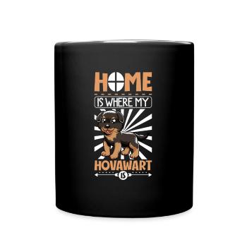 Accueil - Hovawart - Mug uni - noir - Devant