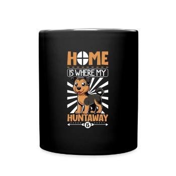 Home - Huntaway - Full Colour Mug - black - Front