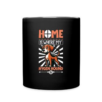 Accueil - Hygenhund - Mug uni - noir - Devant