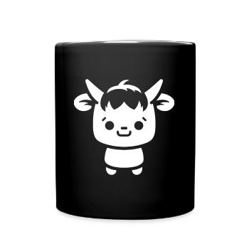 Dahu - Mug uni - noir - Devant
