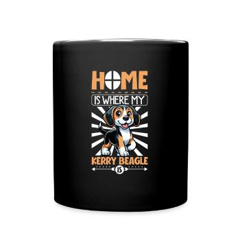 Home - Kerry Beagle - Full Colour Mug - black - Front
