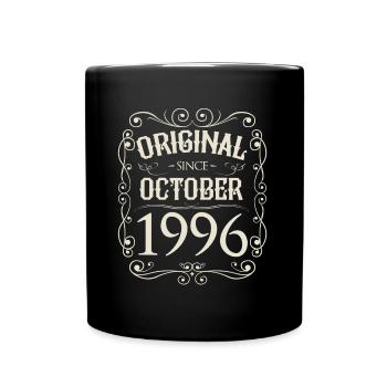 Millésime - Original depuis octobre 1996 Anniversaire - Mug uni - noir - Devant