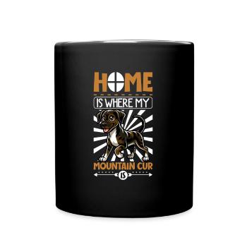 Accueil - Mountain Cur - Mug uni - noir - Devant