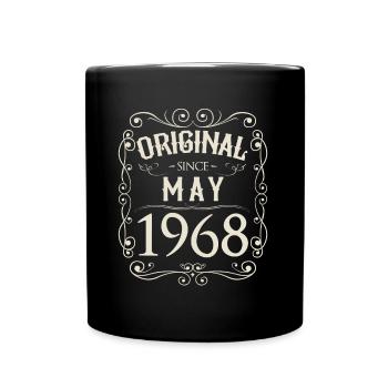 Vintage - Original depuis l'anniversaire de mai 1968 - Mug uni - noir - Devant