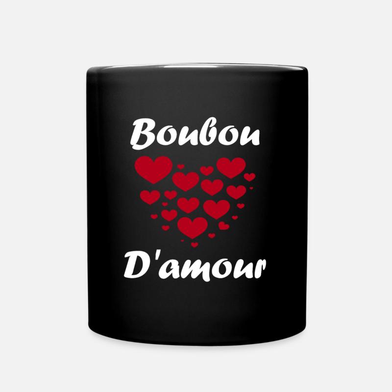Boubou - Mug uni - noir