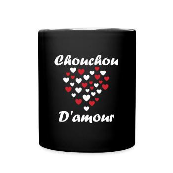 Chouchou - Mug uni - noir - Devant