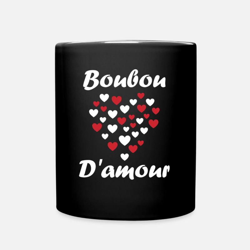 Boubou - Mug uni - noir