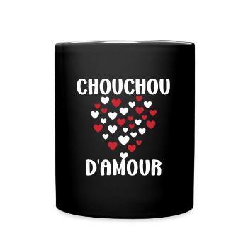 Chouchou - Mug uni - noir - Devant