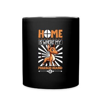 Home - Pharaoh Dog - Full Colour Mug - black - Front
