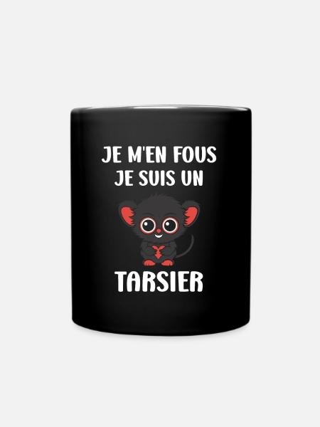 Humour tarsier - Mug uni - noir