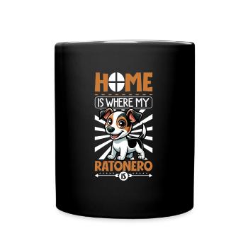 Home - Ratonero Bodeguero Andaluz - Full Colour Mug - black - Front