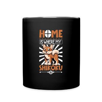 Home - Shikoku - Full Colour Mug - black - Front