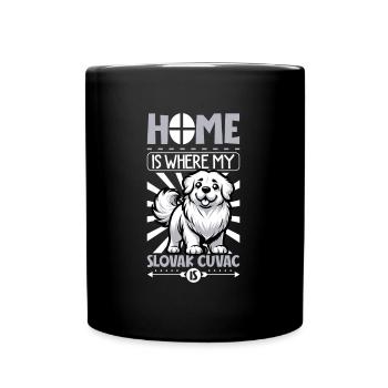 Home - Slovensky cuvac - Full Colour Mug - black - Front