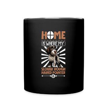 Accueil - Slovensky hrubosrsty stavac - Mug uni - noir - Devant