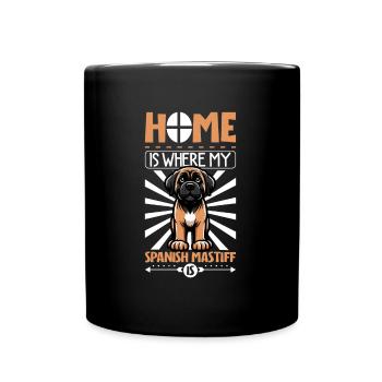 Home - Mastín Español - Full Colour Mug - black - Front