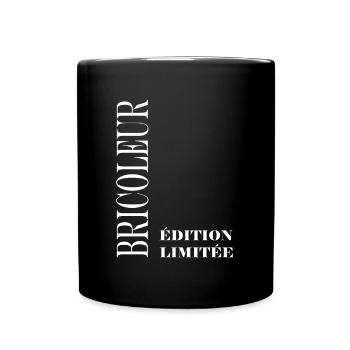 Bricoleur - Mug uni - noir - Devant