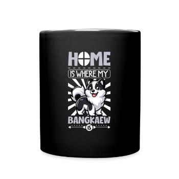Home - Thai Bangkaew Dog - Full Colour Mug - black - Front