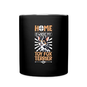 Accueil - American Toy Terrier - Mug uni - noir - Devant