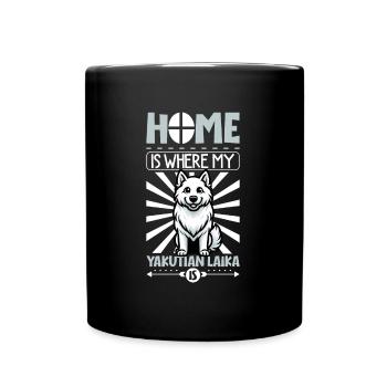 Accueil - Yakutskaya Laika - Mug uni - noir - Devant