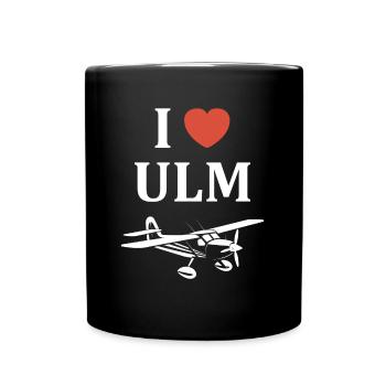 I love ulm - Full Colour Mug - black - Front