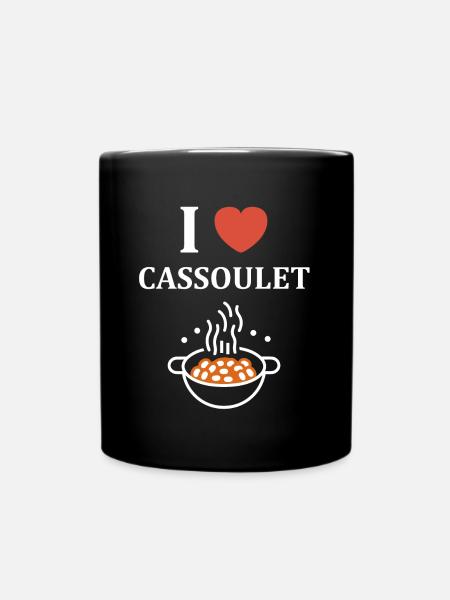 Humour cassoulet - Mug uni - noir
