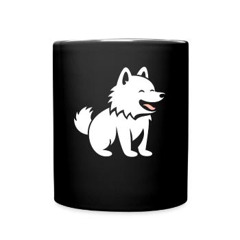 wolf - Full Colour Mug - black - Front