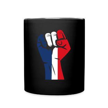 Patriotic France - Full Colour Mug - black - Front